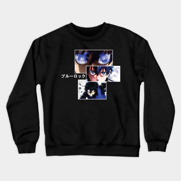 Blue Lock - Yoichi Isagi Crewneck Sweatshirt by Shapwac12